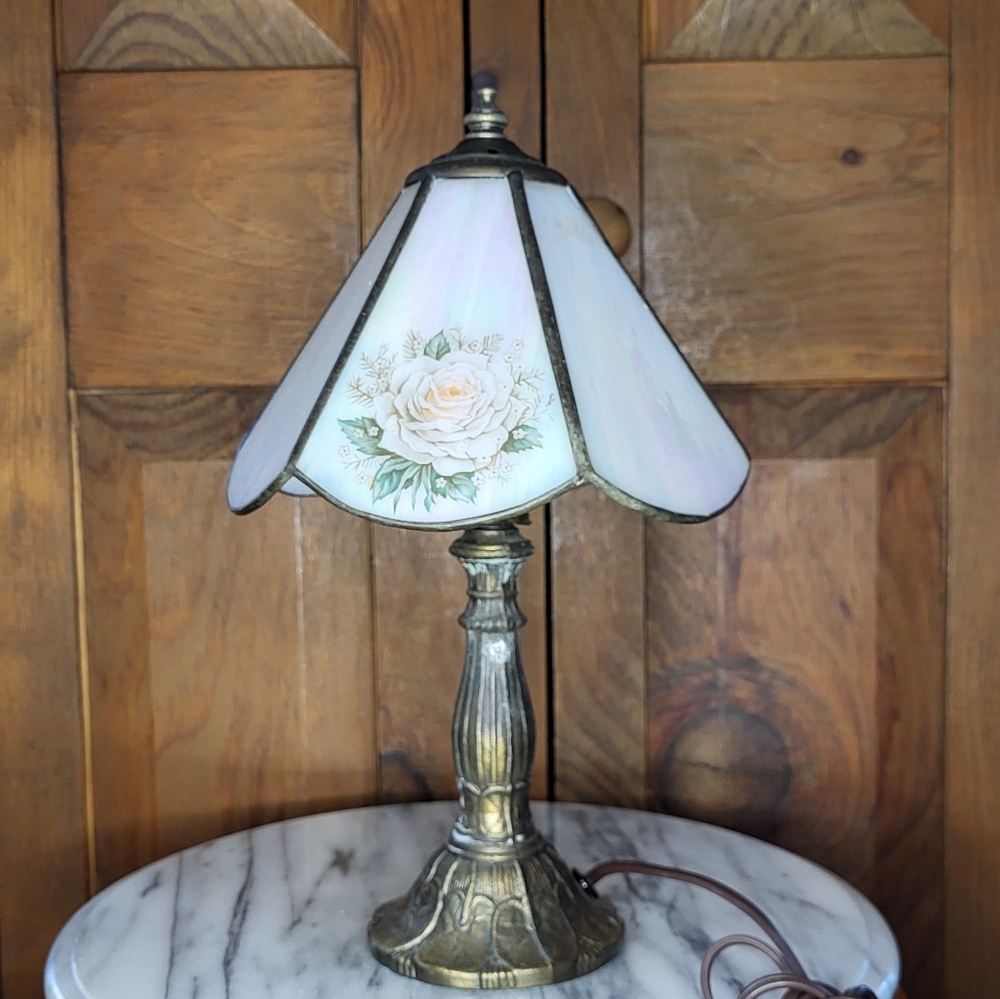 Meyda Tiffany Rose Lamp